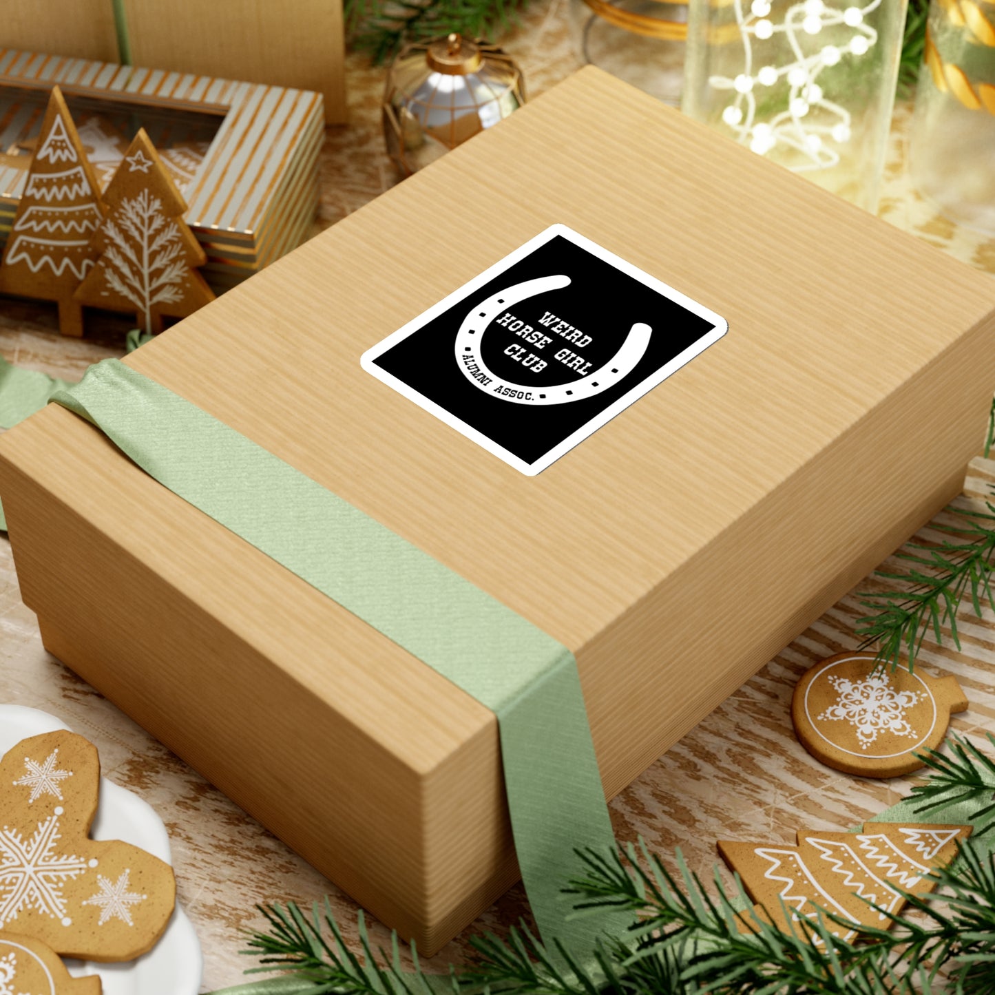 Weird Horse Girl Club Sticker