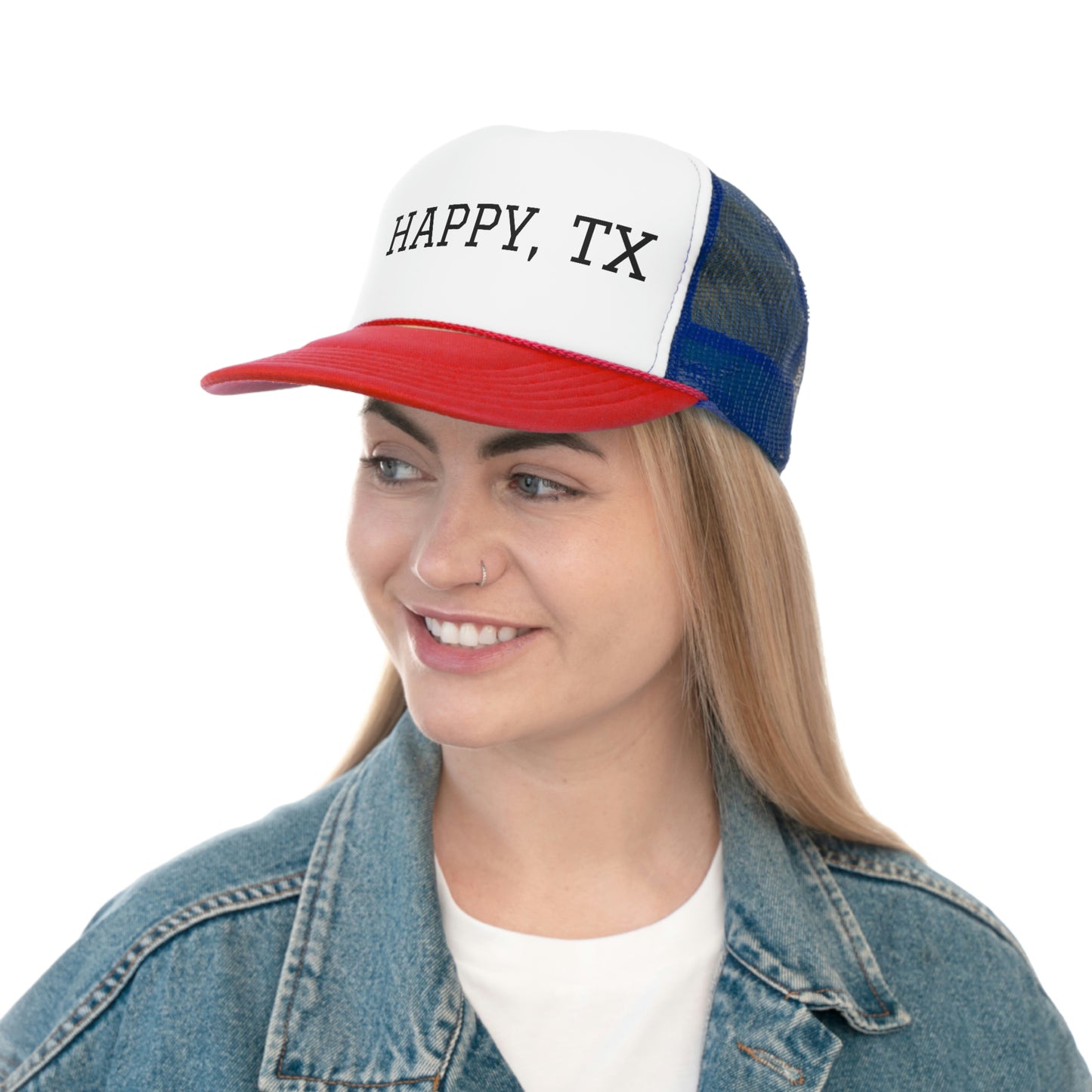 Happy, TX Trucker Hat