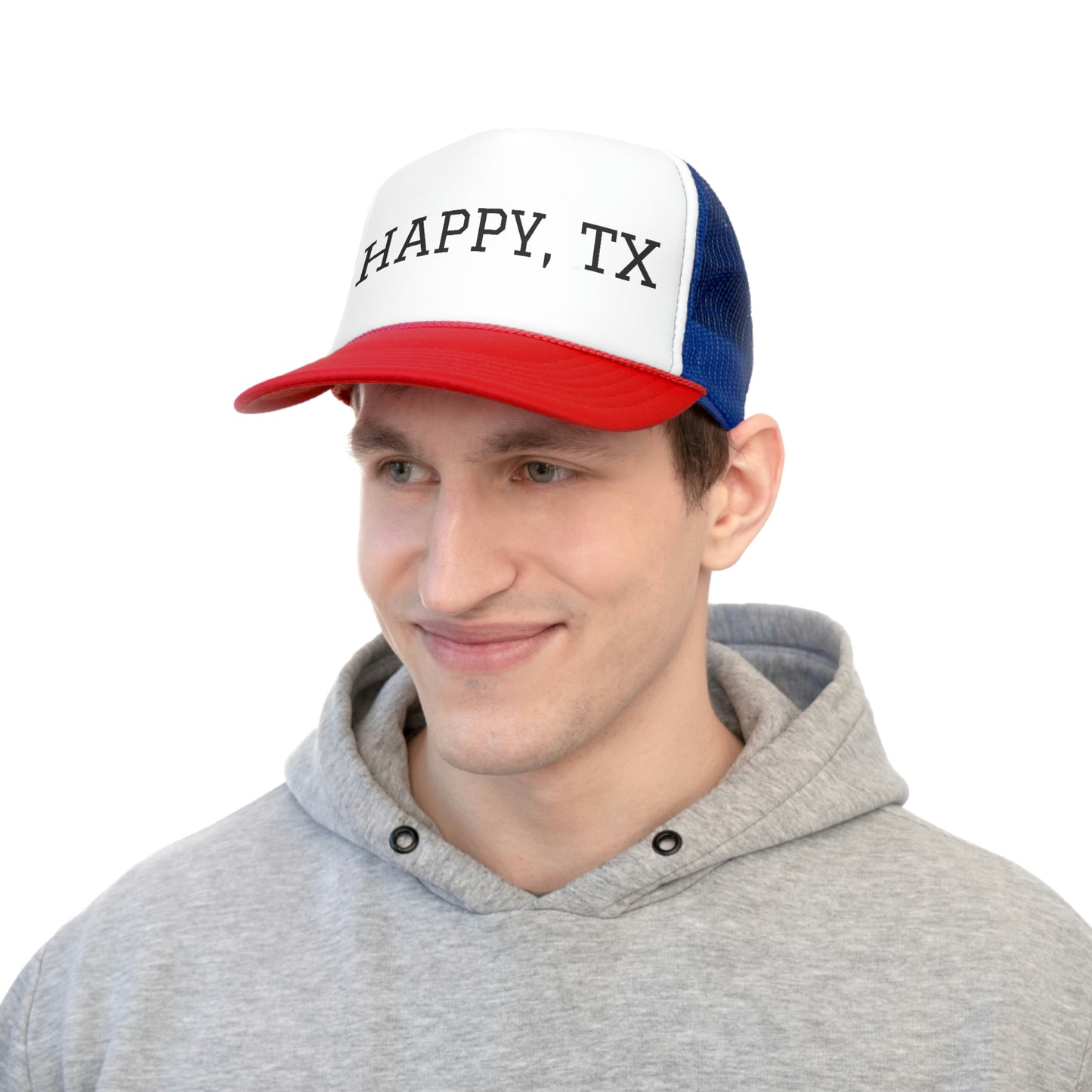 Happy, TX Trucker Hat