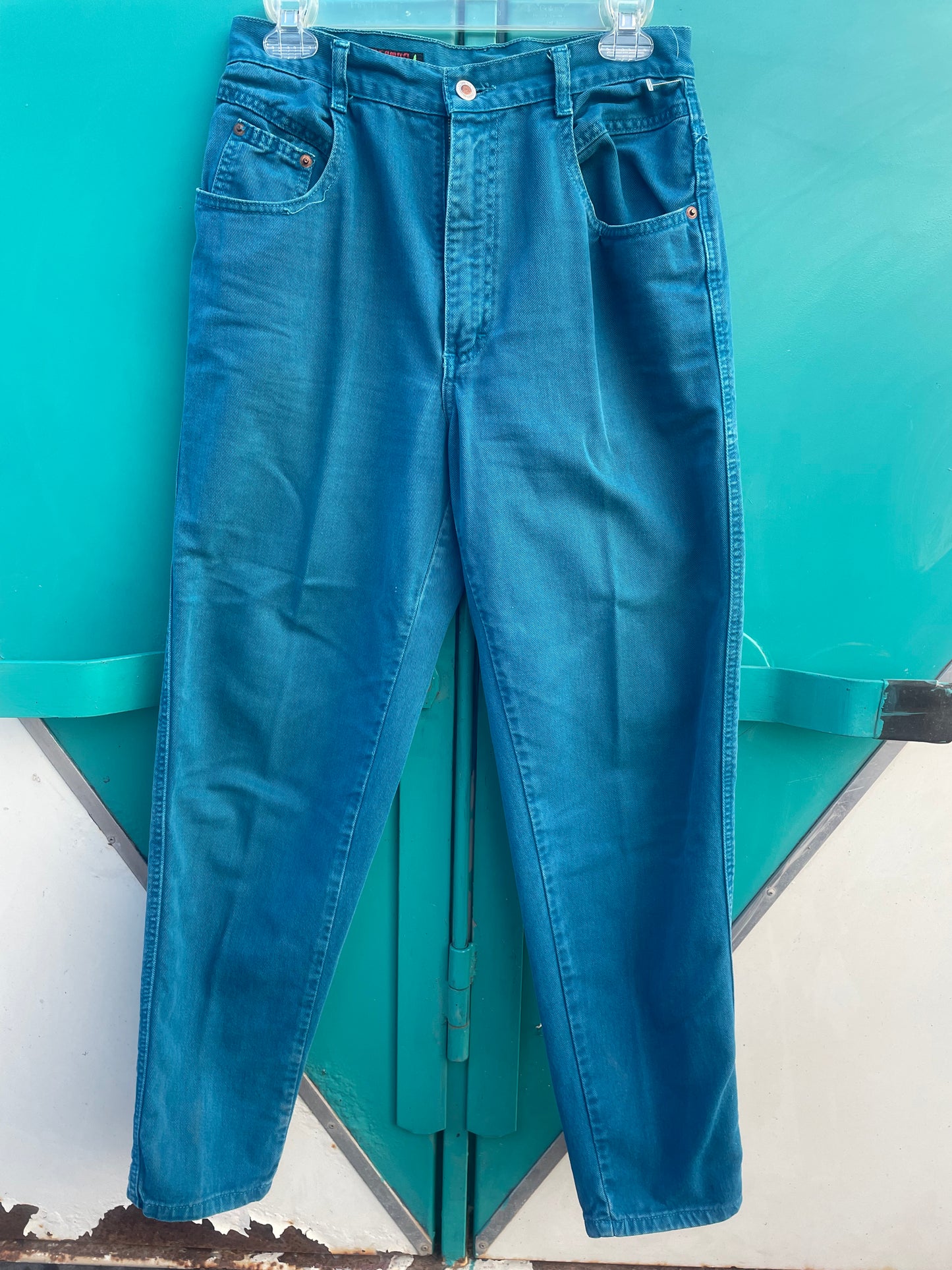 Turquoise Cactus Jeans